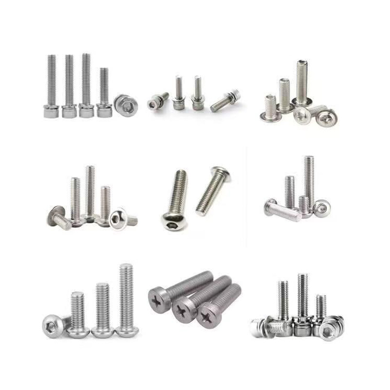 เกรด 10.9 12.9 8.8 A2 70 สกรูซ็อกเก็ตหกเหลี่ยมเหล็กคาร์บอน