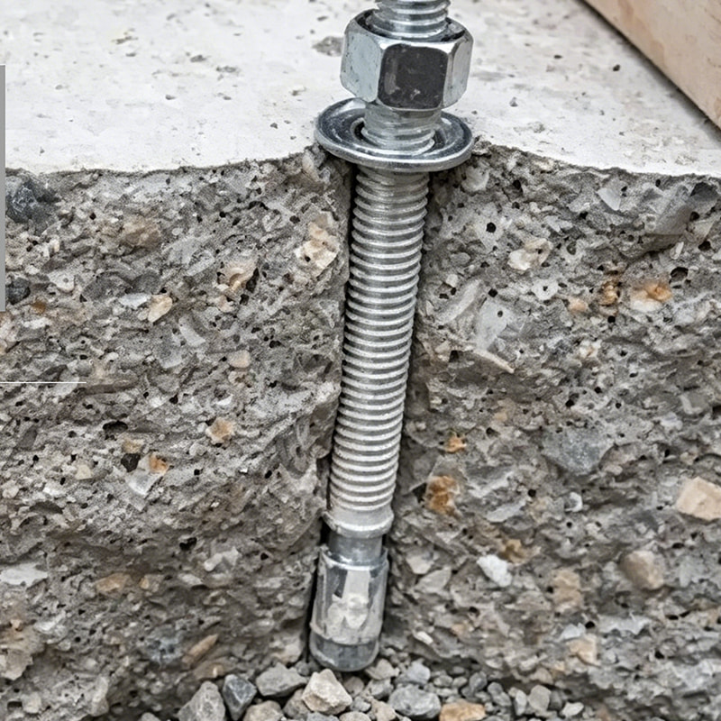 ASTM F1554 สลักเกลียวชุบสังกะสีแบบจุ่มร้อนของเหล็กกล้าคาร์บอน ASTM F1554 สลักเกลียวชุบสังกะสีแบบจุ่มร้อนของเหล็กกล้าคาร์บอน
