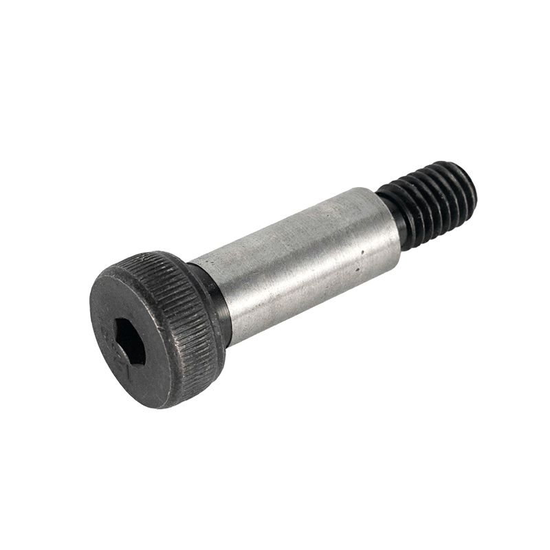M2.5-M8 โลหะผสมเหล็กสกรูไหล่เล็กสีดำออกไซด์ ISO 7379